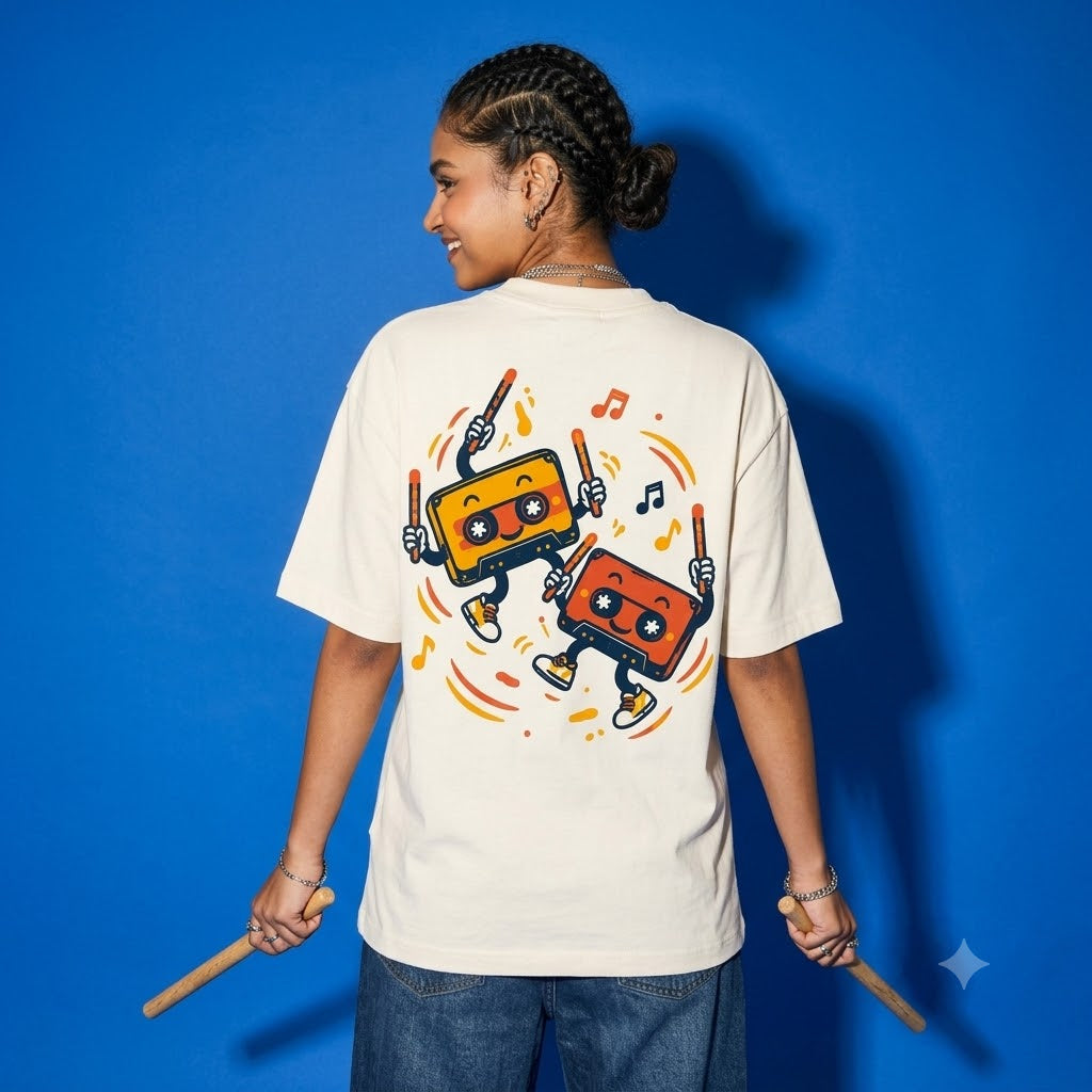 Garba Mixtape Oversized Unisex T-Shirt