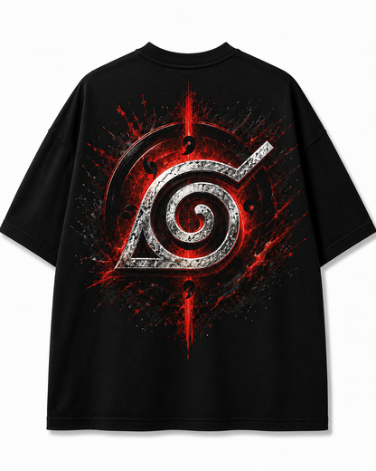 Conviction A7 | Naruto Oversized Premium Graphic T-Shirt | Unisex