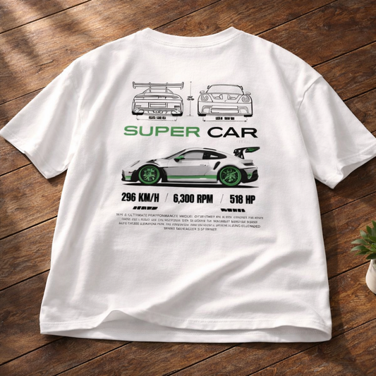 SUPERCAR Oversized Tshirt - UNISEX