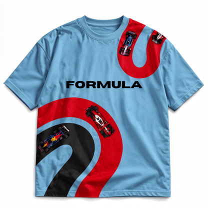 Oversized F1 Racing T-Shirt | Unisex Motorsport Streetwear
