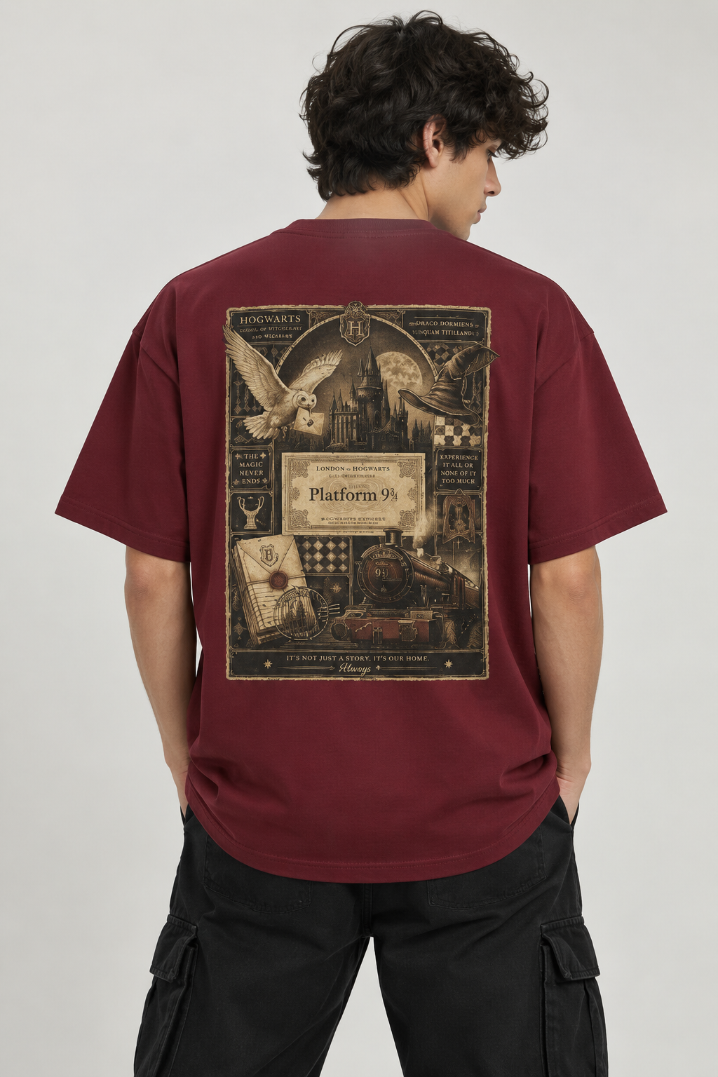 Harry Potter Vintage Graphic T-shirt