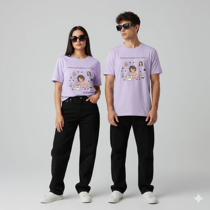 My Brain Before vs. After Coffee – Unisex Half Sleeve T-Shirt (Coffee Lover Edition)