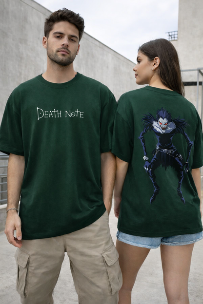 Death Note Ryuk Oversized Anime T-Shirt | Soft Cotton Streetwear Tee for Men and Women