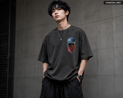 ''Mad Energy'' oversize Tee for Unisex l Cotton Blend (Soft & Durable)