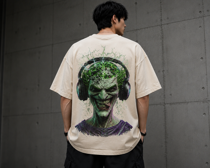 ''Mad Energy'' oversize Tee for Unisex l Cotton Blend (Soft & Durable)