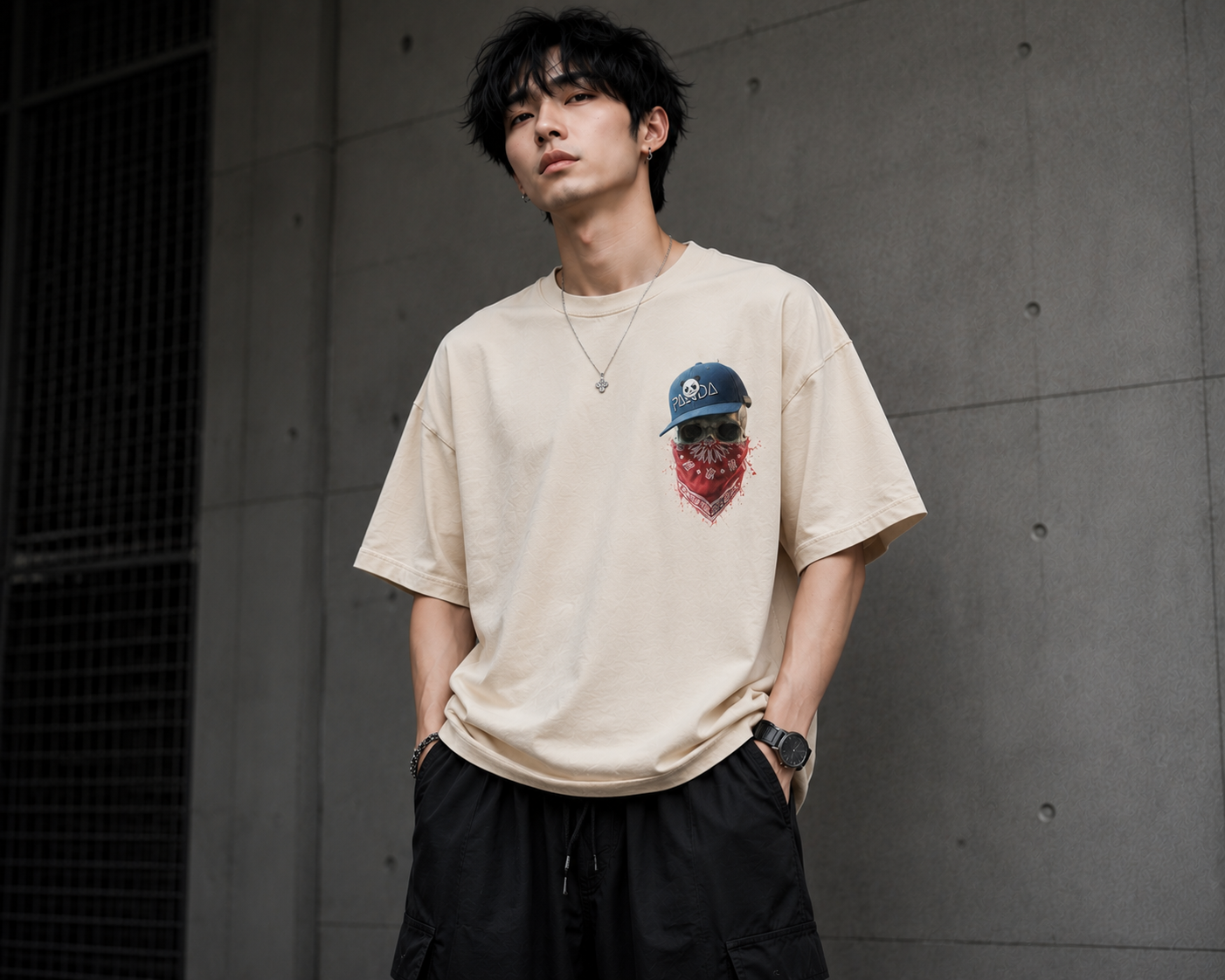 ''Mad Energy'' oversize Tee for Unisex l Cotton Blend (Soft & Durable)