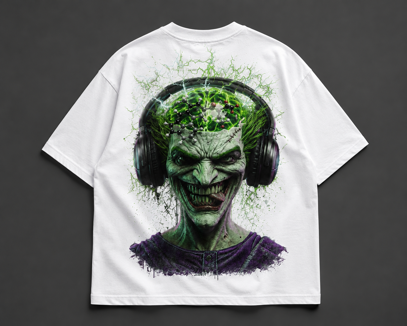 ''Mad Energy'' oversize Tee for Unisex l Cotton Blend (Soft & Durable)