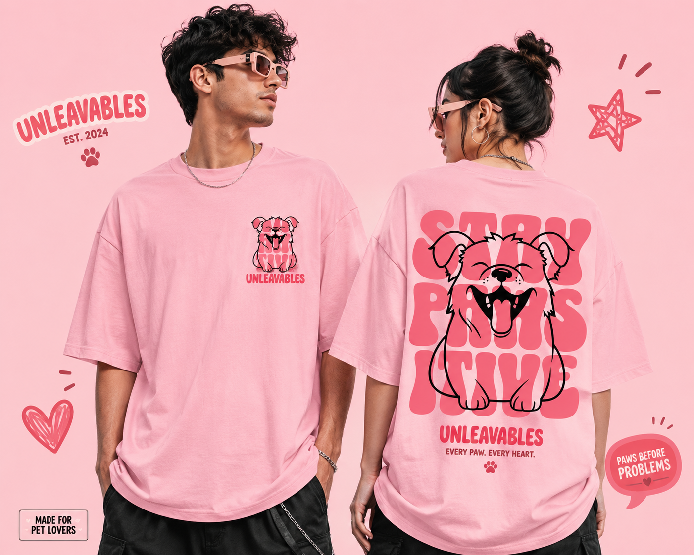 Oversized Custom Graphic Unisex T shirt