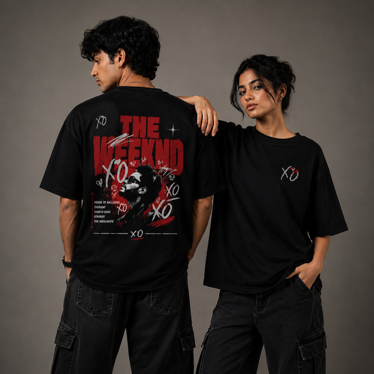 The Weeknd Inspired Graphic Tee - Streetwear for Music Lovers