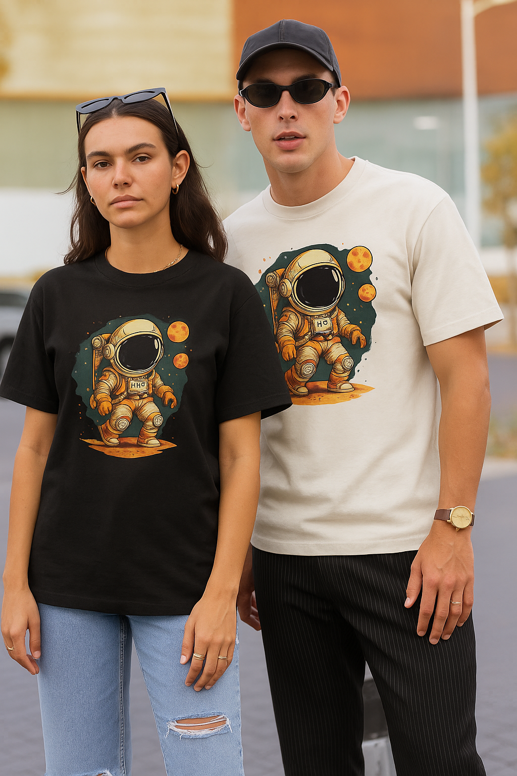 Astronaut T-Shirt Tee | Unisex | Space-Themed Graphic Tee