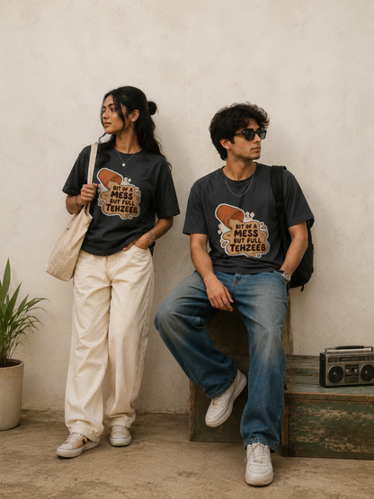 Bit of a Mess, Full Tehzeeb™ Tea-Shirt Tee