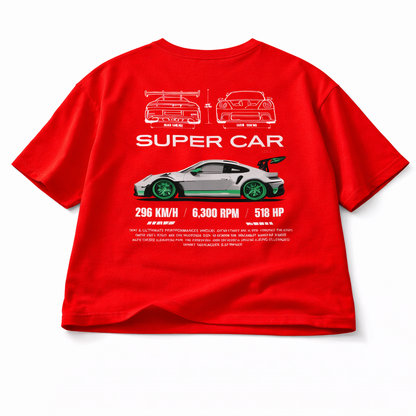 SUPERCAR Oversized Tshirt - UNISEX