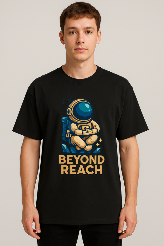 Unleavables | Space Oversized T-shirt | Men T-shirt | 100%cotton