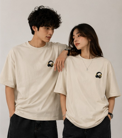Oversized Graphic T-Shirt | Survived Family Gathering Print | Unisex Streetwear Tee