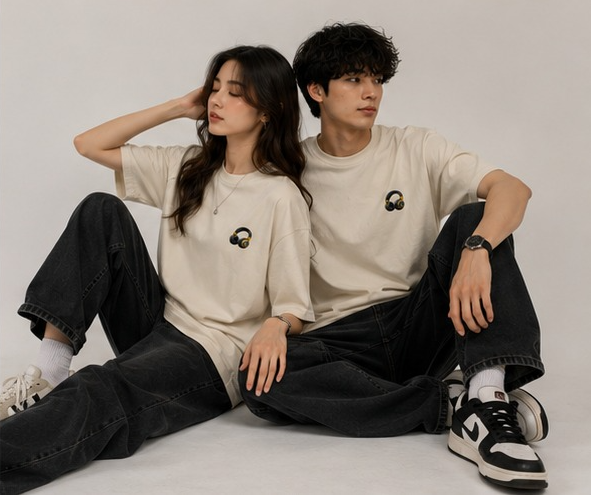 Oversized Graphic T-Shirt | Survived Family Gathering Print | Unisex Streetwear Tee