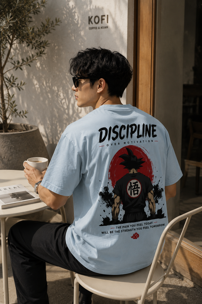 Oversized Anime T-Shirt for Men | 100% Cotton