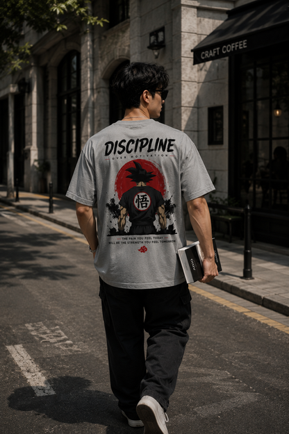 Oversized Anime T-Shirt for Men | 100% Cotton