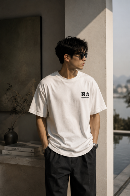 Oversized Anime T-Shirt for Men | 100% Cotton