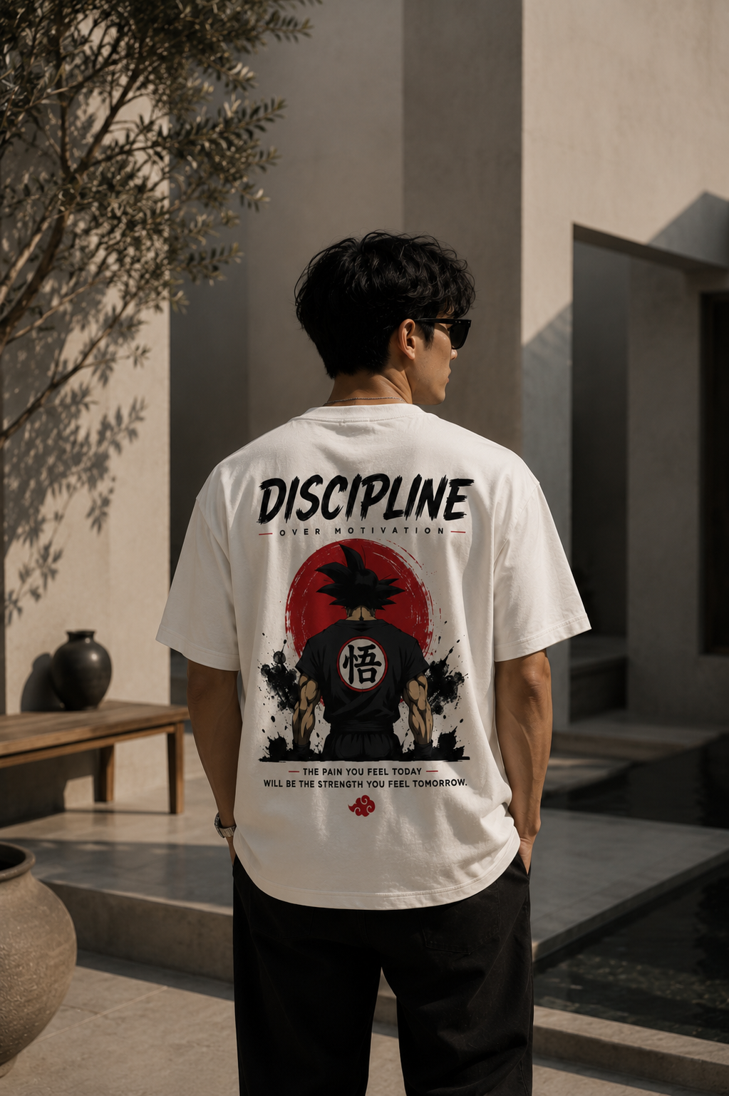 Oversized Anime T-Shirt for Men | 100% Cotton