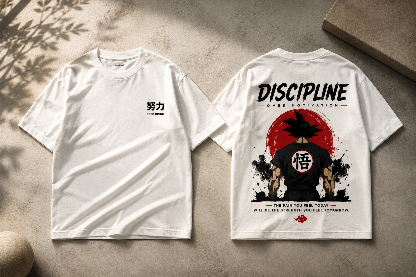 Oversized Anime T-Shirt for Men | 100% Cotton