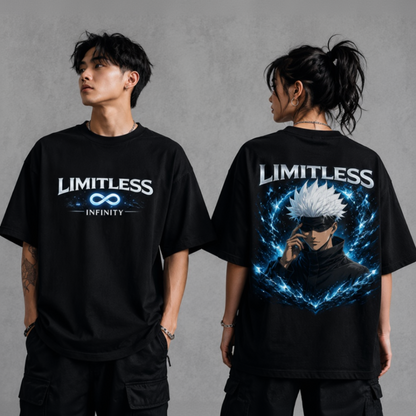 Unleavables Unisex Jujutsu Kaisen Gojo Satoru Graphic Anime T-Shirt