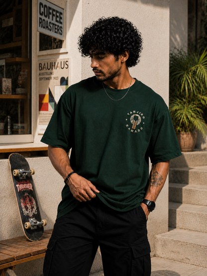 Tanjiiro Kamado Oversized Tee for Men | Cool & Aesthetic Streetwear | Anime Lover | Premium Quality