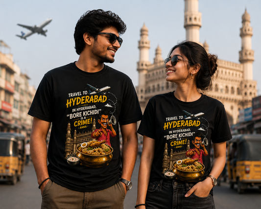 Full Dum Journey | Unisex Oversized T-shirt | Travel Enthusiasts | 100% combed cotton