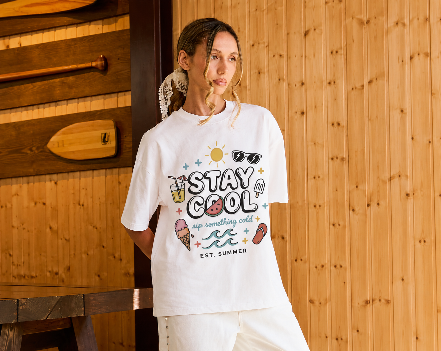 Unleavables Summer Vibes Unisex Tee