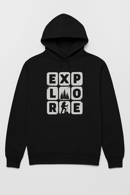 The Explorer Hoodie | Premium Cotton Hoodie for Travel Enthusiasts