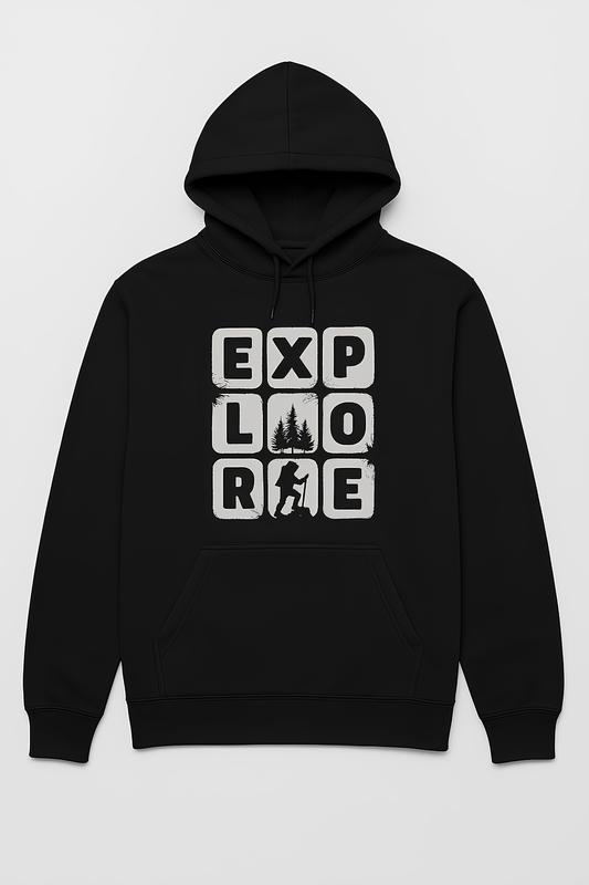 The Explorer Hoodie | Premium Cotton Hoodie for Travel Enthusiasts