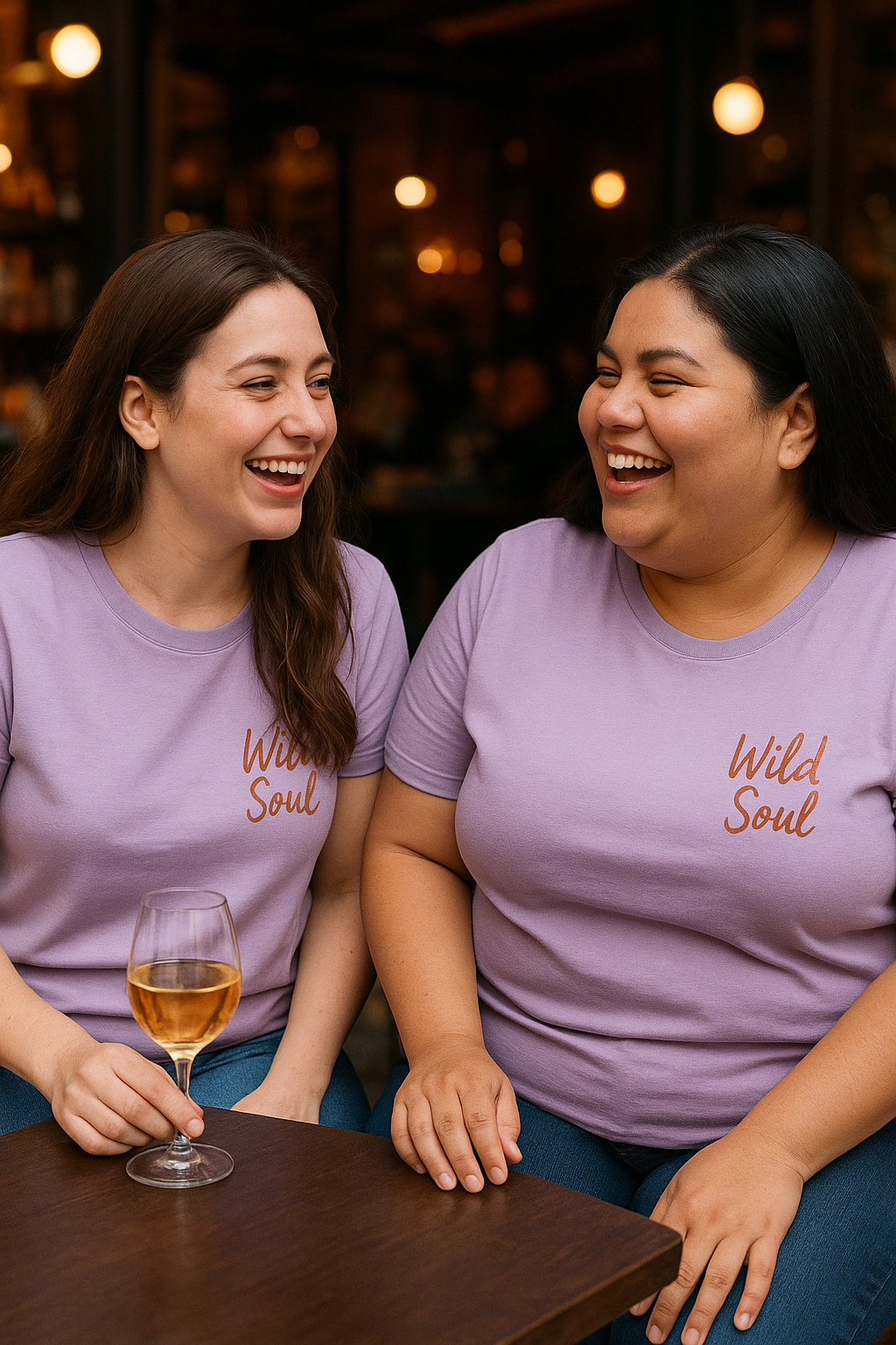 Unleavables Women Wild Soul Cotton T-Shirts | XS-5XL