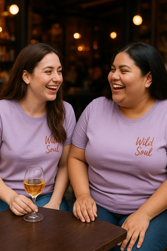 Unleavables Women Wild Soul Cotton T-Shirts | XS-5XL