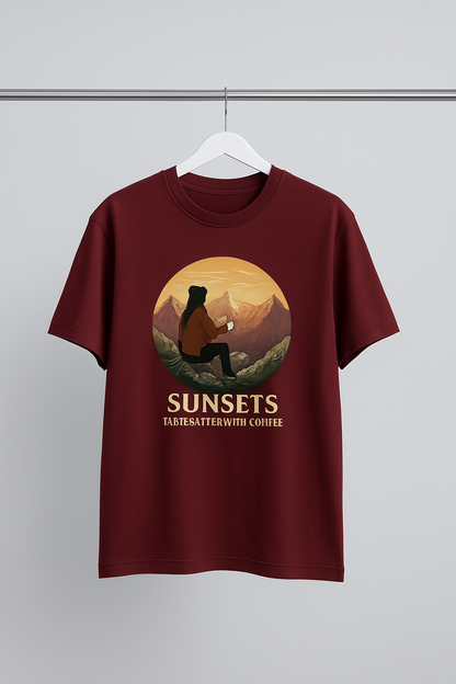 Unleavables | Travel & Coffee T-Shirt | Regular Unisex | 100% Cotton