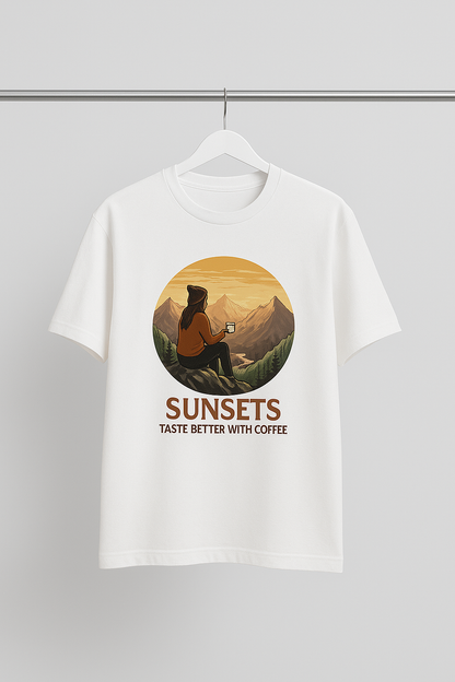 Unleavables | Travel & Coffee T-Shirt | Regular Unisex | 100% Cotton