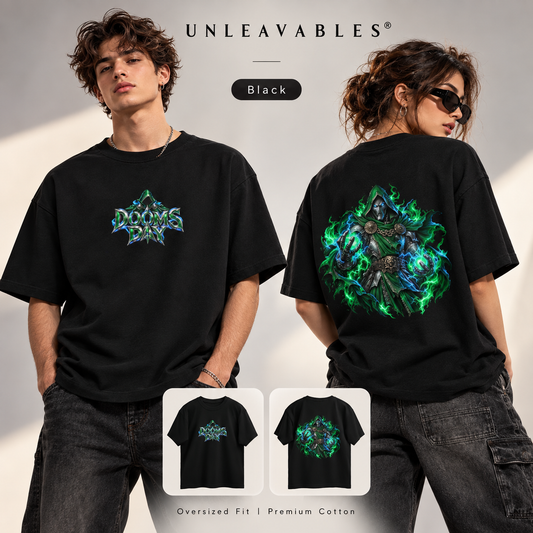 Dooms Day Oversized Graphic T-Shirt | 100% Cotton Unisex Marvel-Inspired Tee