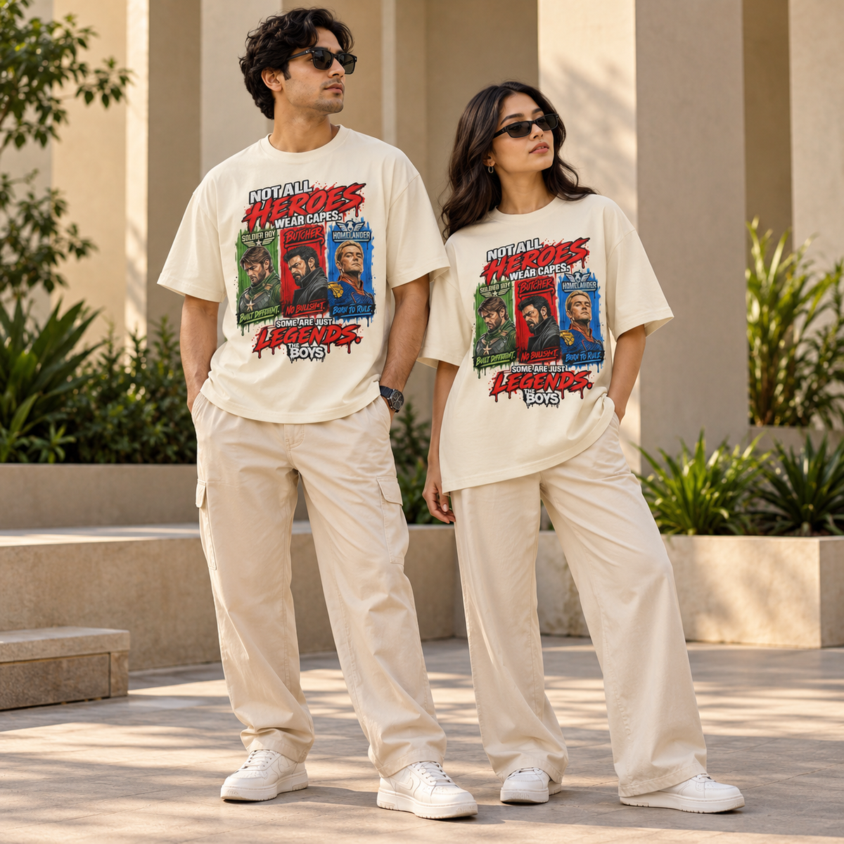 THE BOYS GRAPHIC OVERSIZED T-SHIRT