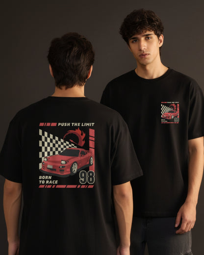 Unleavables Men  Cars T-Shirt - Printed | Regular Fit