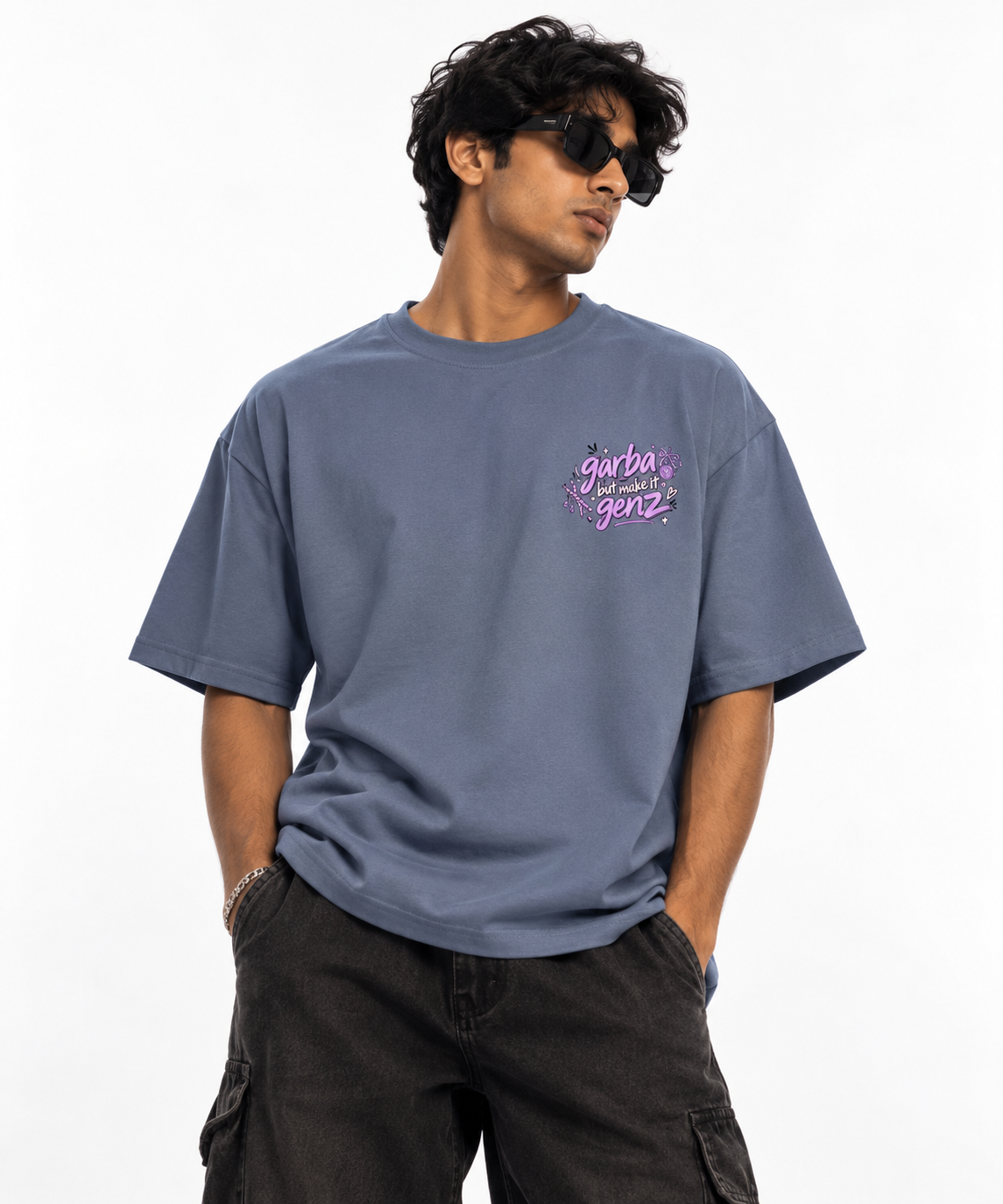 Garba but make it Gen-Z- Oversized Tee