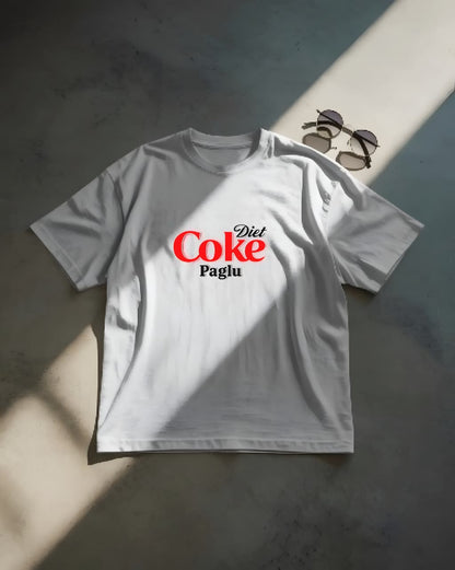 Unleavables Diet Coke Paglu Unisex Oversized T-Shirt