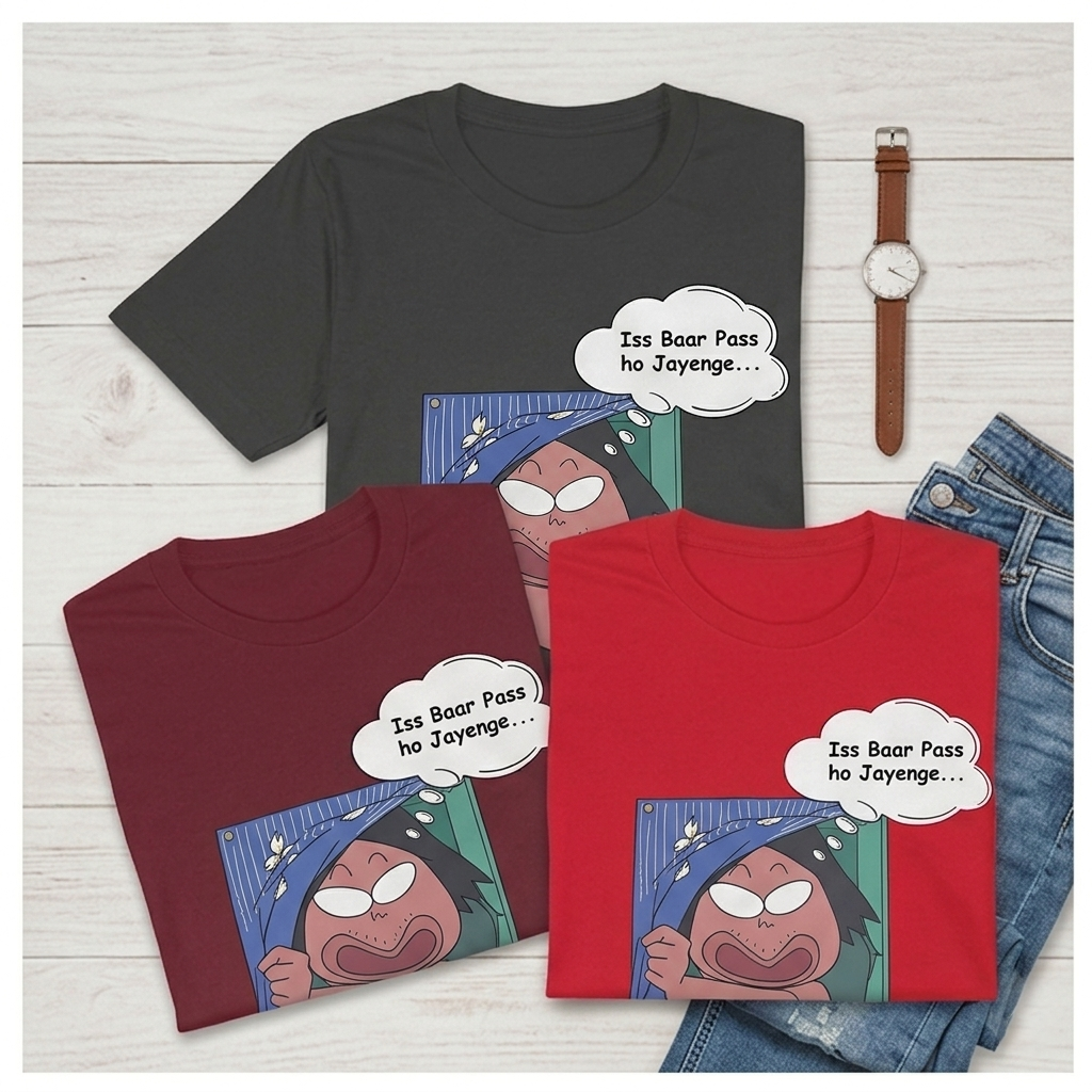 Shin Chan- Yonro Bhaiya Exclusive Graphic Print T-Shirt | Unleavable Unisex Casual Anime T-Shirt | 100% Cotton Round Neck Tee for Men & Women