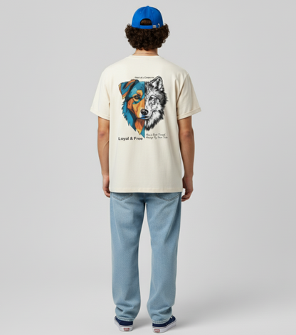 Unleavables | 100%cotton Dog Lover T-Shirt | Unique & Comfy Men's Graphic Tee