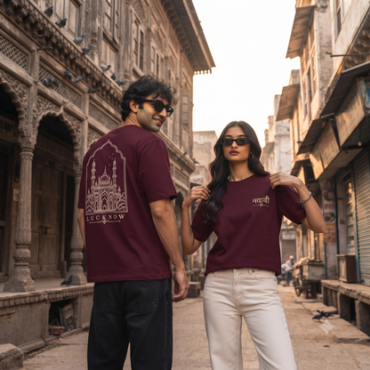 Nawabi Lucknow | Unisex |  Premium Oversized T-Shirt