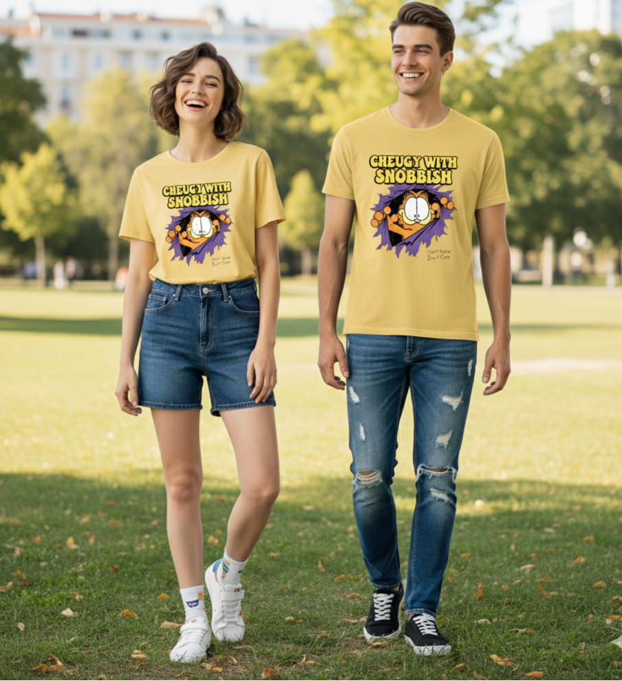 Vintage Attitude Graphic T-Shirt | 100% Cotton Tshirt | Unisex Tshirt