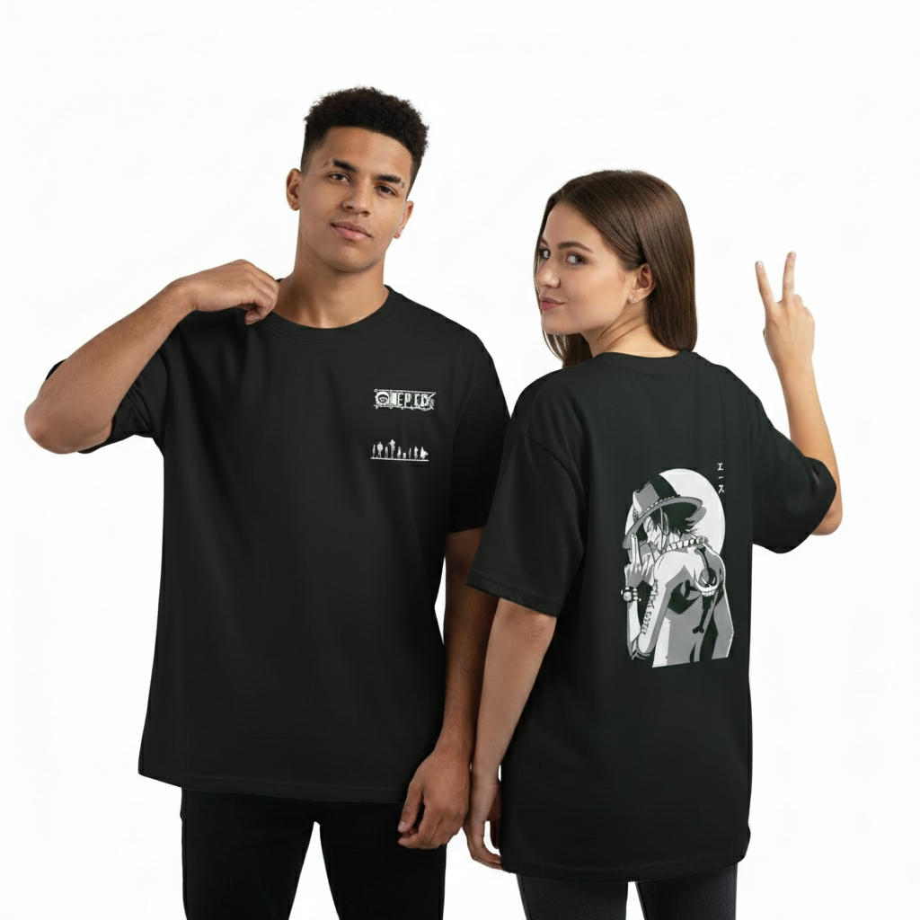 Oversized One Piece Luffy T Shirt - Anime Tees