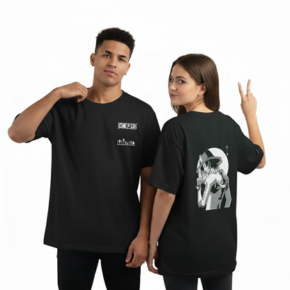 Oversized One Piece Luffy T Shirt - Anime Tees