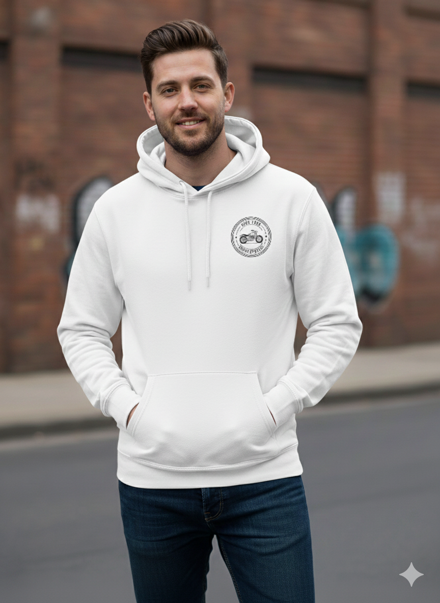 Kovai Riders Motorcycle Hoodie | Ride Free Streetwear for Bikers | Unisex Combed Cotton hoodie