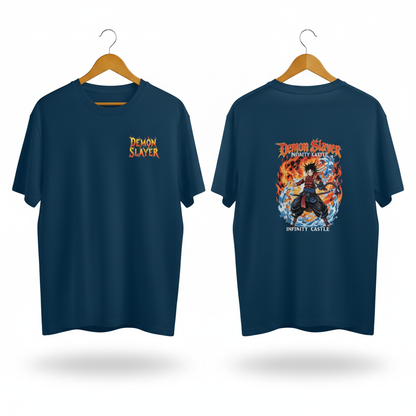 Premium Demon Slayer oversized Unisex Cotton Baggy Fit Comfort T-Shirt