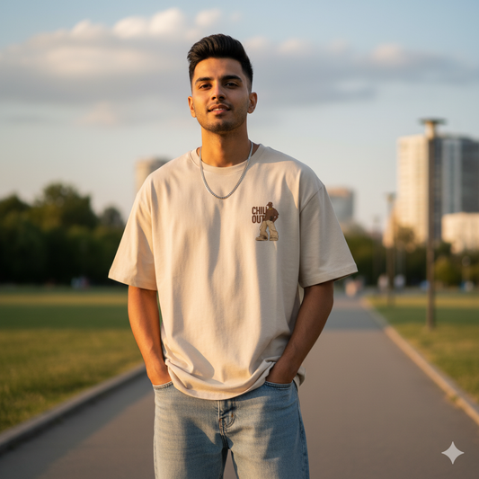 Unleavables Casual Chill Out Oversized T-shirt