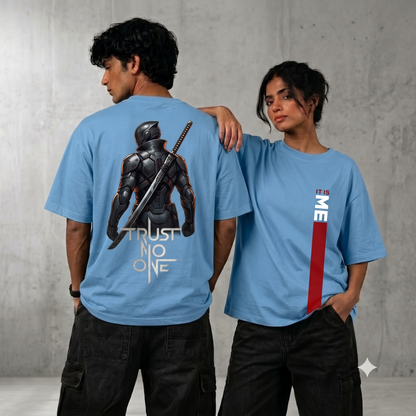 Unisex Oversized Ninja Graphic T-Shirt