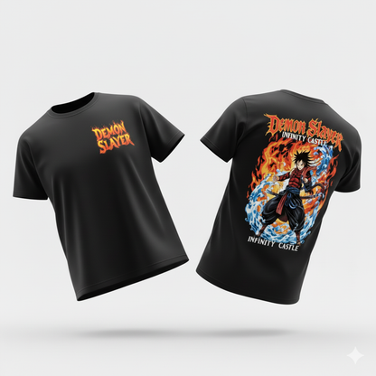 Premium Demon Slayer oversized Unisex Cotton Baggy Fit Comfort T-Shirt